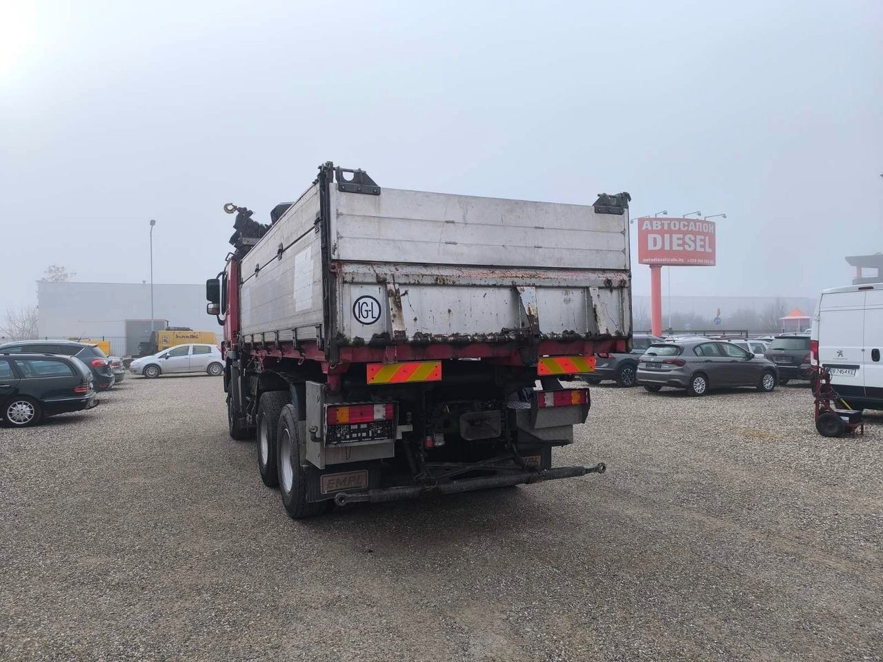 Mercedes-Benz ACTROS 3355 V8 6X6 HIAB 211 EP-5 HIPRO - شاحنة قلاب, شاحنة كرين: صورة 5 Mercedes-Benz ACTROS 3355 V8 6X6 HIAB 211 EP-5 HIPRO - شاحنة قلاب, شاحنة كرين: صورة 5