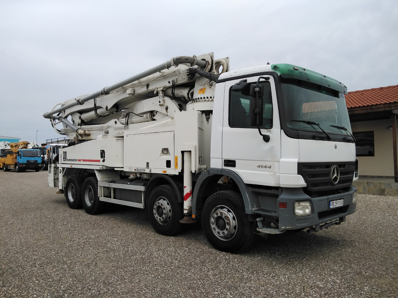 Mercedes-Benz ACTROS 4144 PUTZMEISTER M42 - مضخة خرسانة: صورة 1 Mercedes-Benz ACTROS 4144 PUTZMEISTER M42 - مضخة خرسانة: صورة 1
