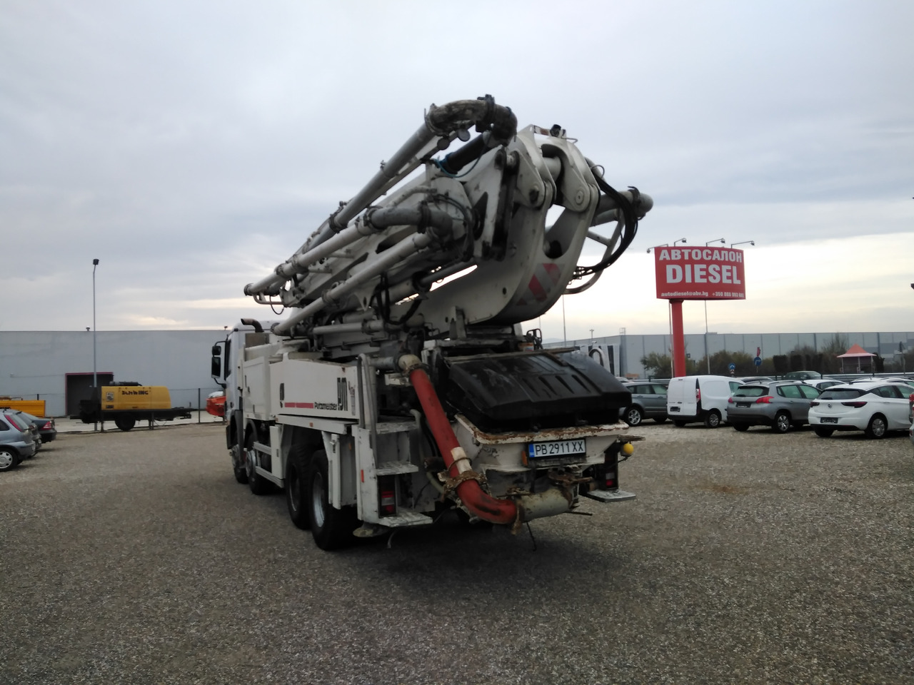 Mercedes-Benz ACTROS 4144 PUTZMEISTER M42 - مضخة خرسانة: صورة 5 Mercedes-Benz ACTROS 4144 PUTZMEISTER M42 - مضخة خرسانة: صورة 5