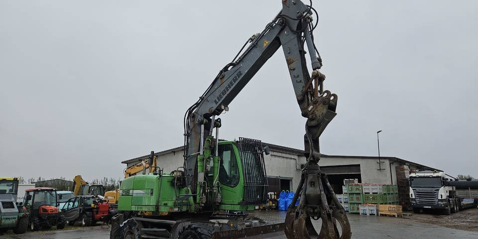 Koparka kołowa Liebherr A 316 Litronic chwytak podpory pług - حفار ذو عجلات: صورة 3 Koparka kołowa Liebherr A 316 Litronic chwytak podpory pług - حفار ذو عجلات: صورة 3