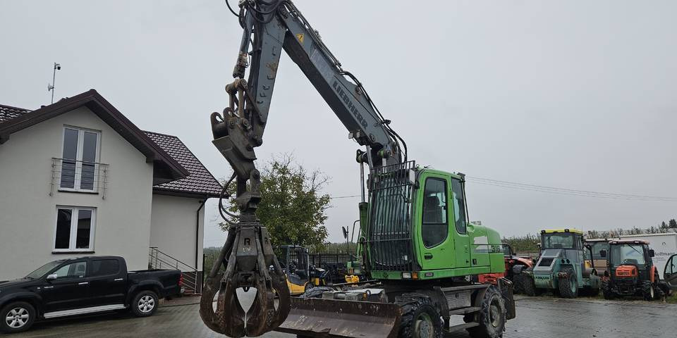 Koparka kołowa Liebherr A 316 Litronic chwytak podpory pług - حفار ذو عجلات: صورة 2 Koparka kołowa Liebherr A 316 Litronic chwytak podpory pług - حفار ذو عجلات: صورة 2