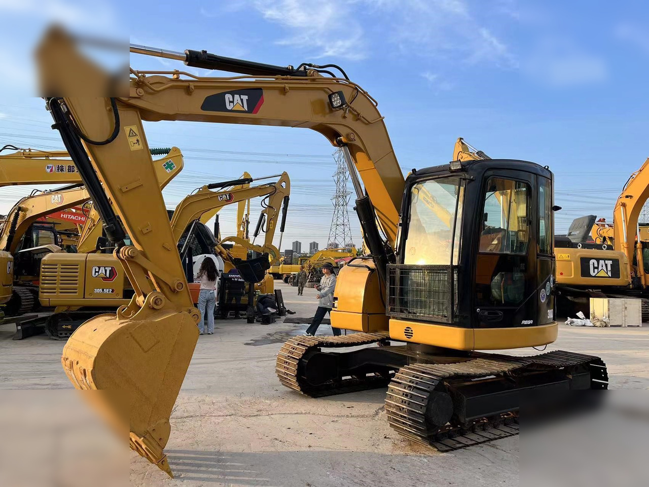 CATERPILLAR 308D - حفار زاحف: صورة 1 CATERPILLAR 308D - حفار زاحف: صورة 1