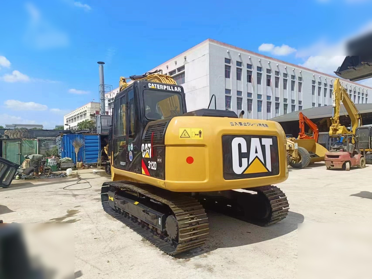 CATERPILLAR 312D - حفار زاحف: صورة 3 CATERPILLAR 312D - حفار زاحف: صورة 3