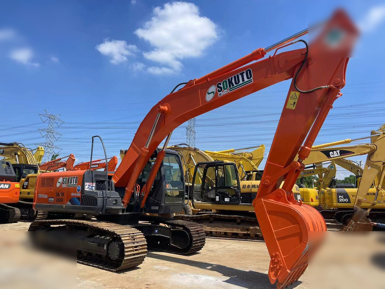 HITACHI ZX200-3G - حفار زاحف: صورة 3 HITACHI ZX200-3G - حفار زاحف: صورة 3
