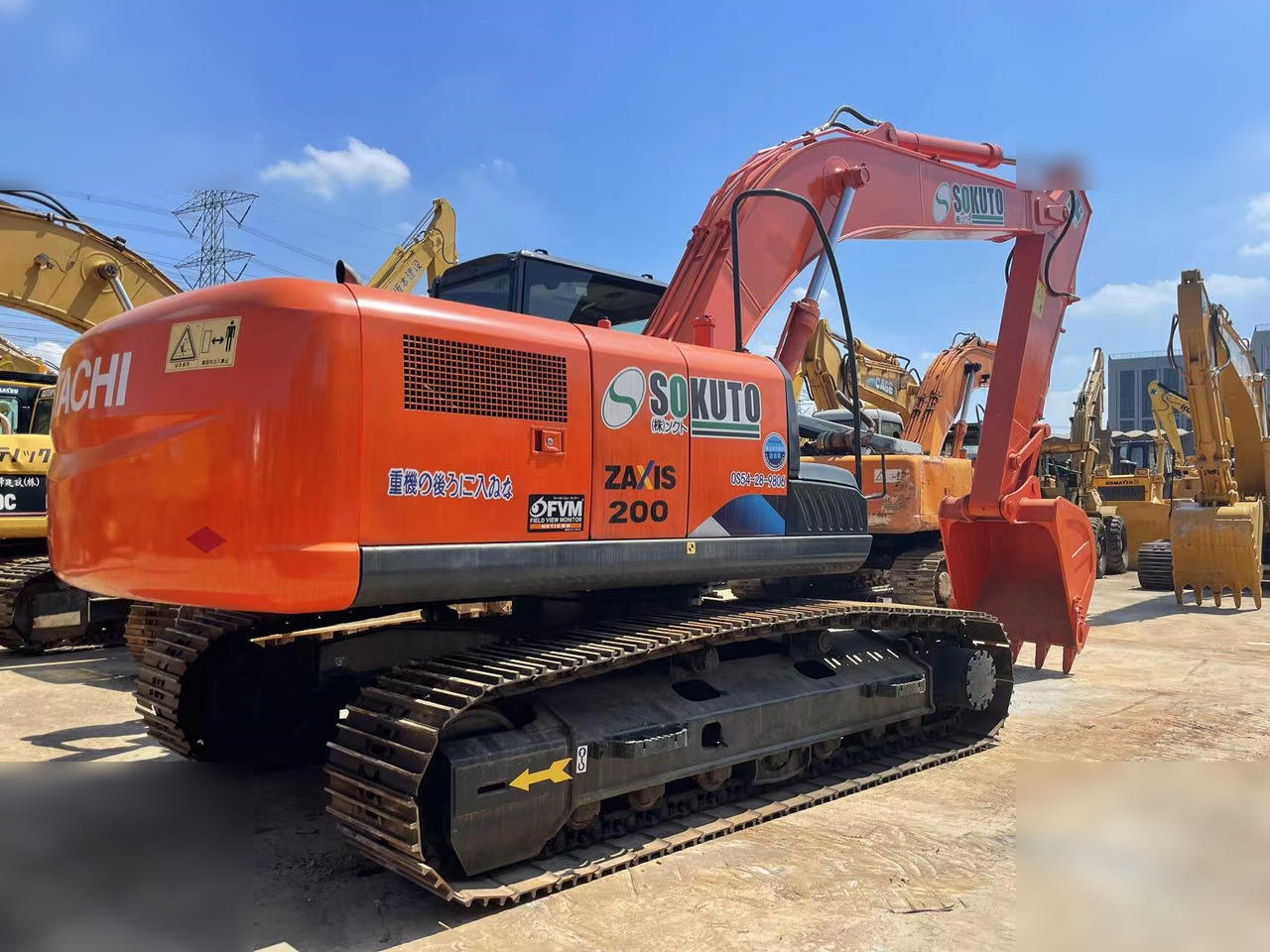 HITACHI ZX200-3G - حفار زاحف: صورة 2 HITACHI ZX200-3G - حفار زاحف: صورة 2