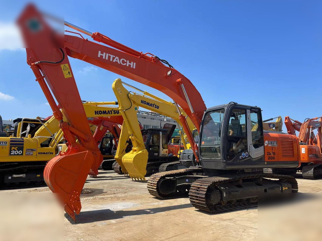 HITACHI ZX200-3G - حفار زاحف: صورة 1 HITACHI ZX200-3G - حفار زاحف: صورة 1