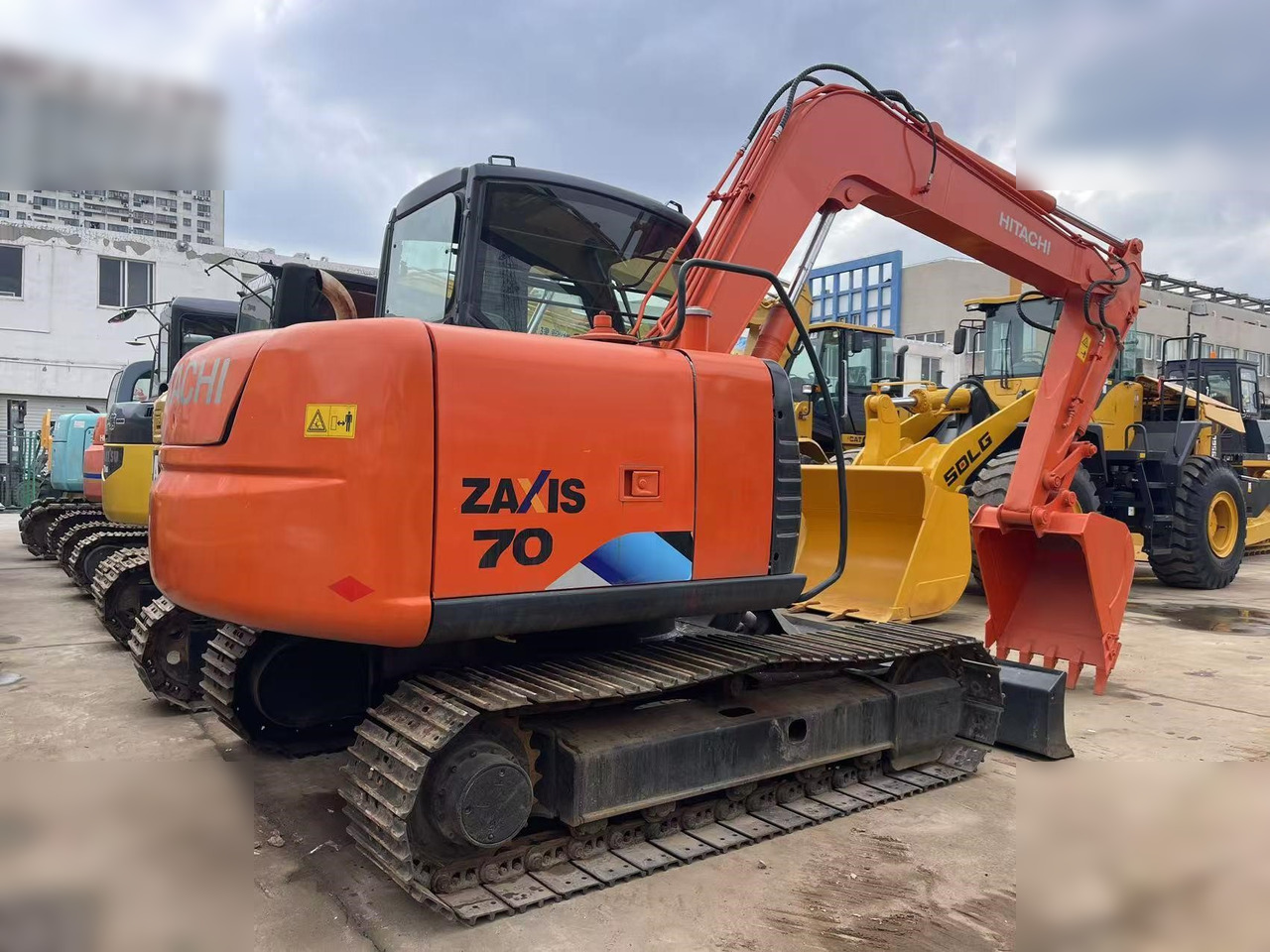 HITACHI ZX70-5G - حفار زاحف: صورة 4 HITACHI ZX70-5G - حفار زاحف: صورة 4