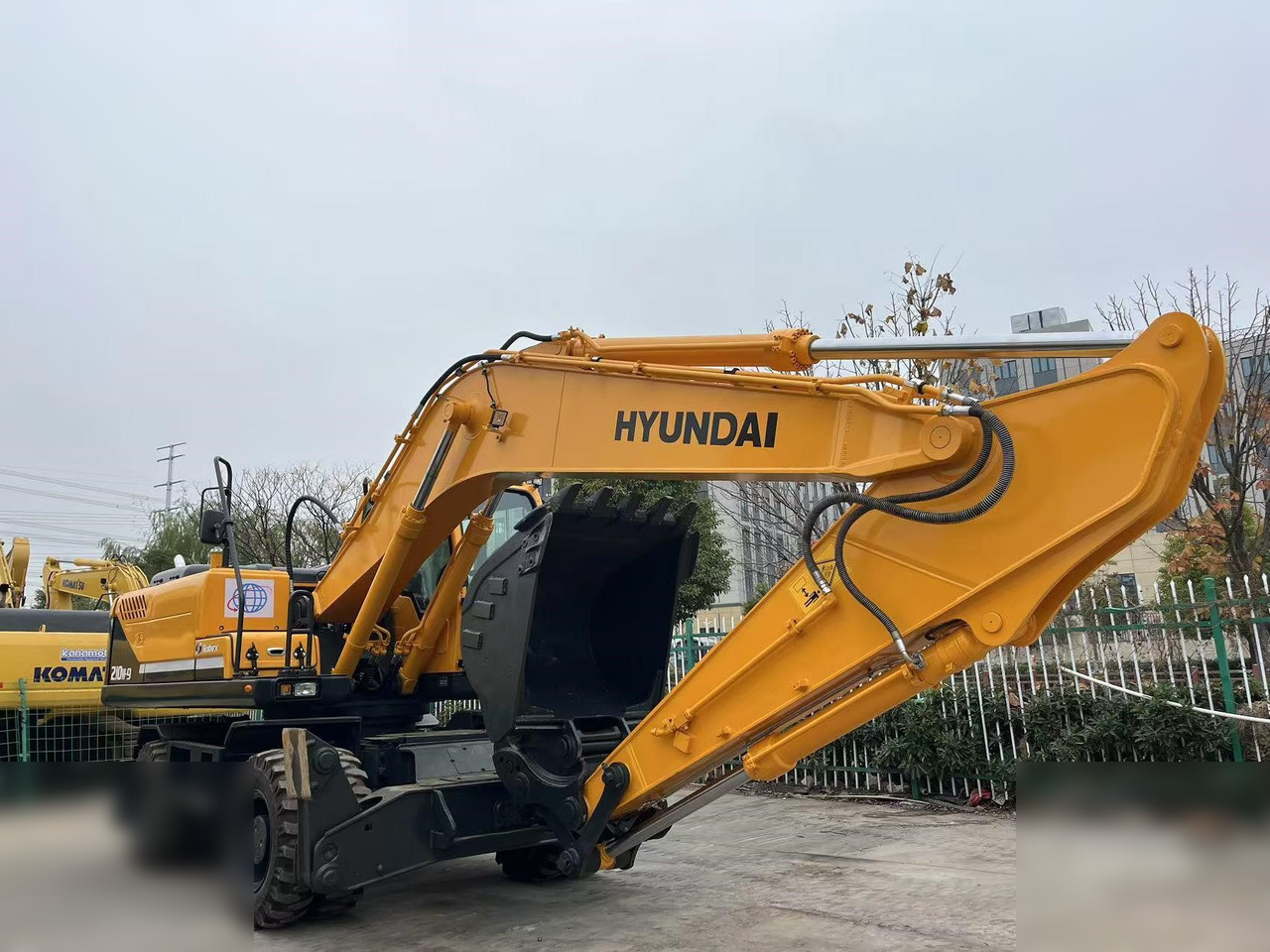 HYUNDAI ROBEX 210W-9S - حفار ذو عجلات: صورة 3 HYUNDAI ROBEX 210W-9S - حفار ذو عجلات: صورة 3