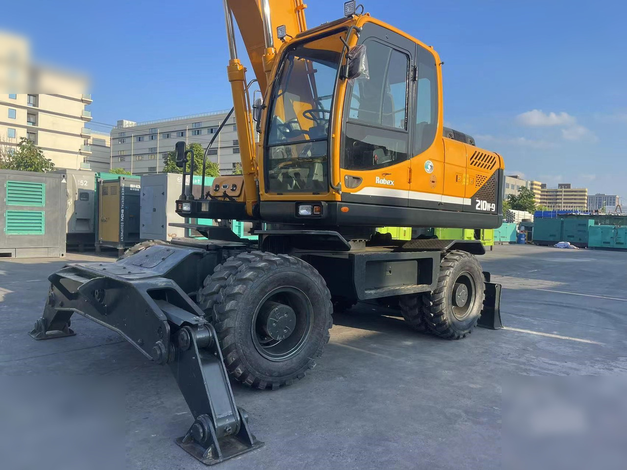 HYUNDAI ROBEX 210W-9S - حفار ذو عجلات: صورة 3 HYUNDAI ROBEX 210W-9S - حفار ذو عجلات: صورة 3