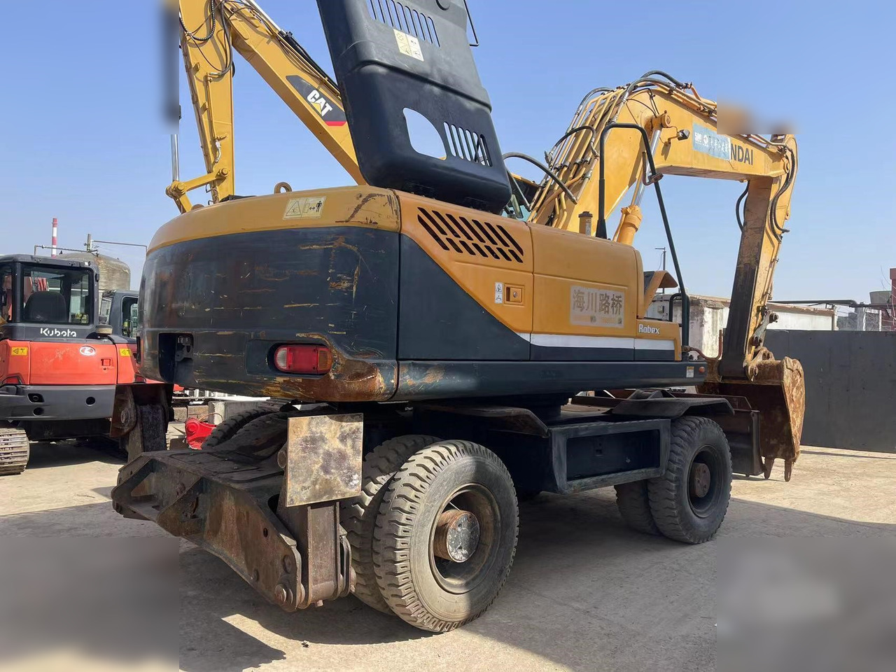HYUNDAI ROBEX 210W-9 - حفار ذو عجلات: صورة 3 HYUNDAI ROBEX 210W-9 - حفار ذو عجلات: صورة 3