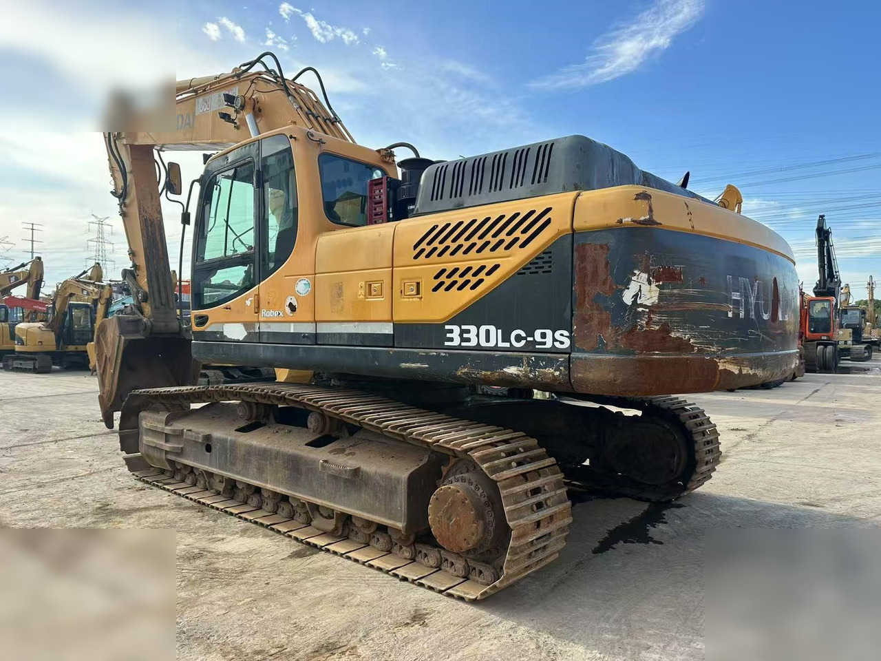 HYUNDAI ROBEX 330 LC-9S - حفار زاحف: صورة 5 HYUNDAI ROBEX 330 LC-9S - حفار زاحف: صورة 5