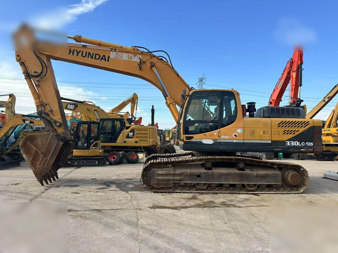 HYUNDAI ROBEX 330 LC-9S - حفار زاحف: صورة 1 HYUNDAI ROBEX 330 LC-9S - حفار زاحف: صورة 1