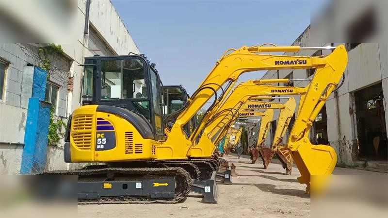 KOMATSU PC55MR-2 - حفار صغير: صورة 1 KOMATSU PC55MR-2 - حفار صغير: صورة 1
