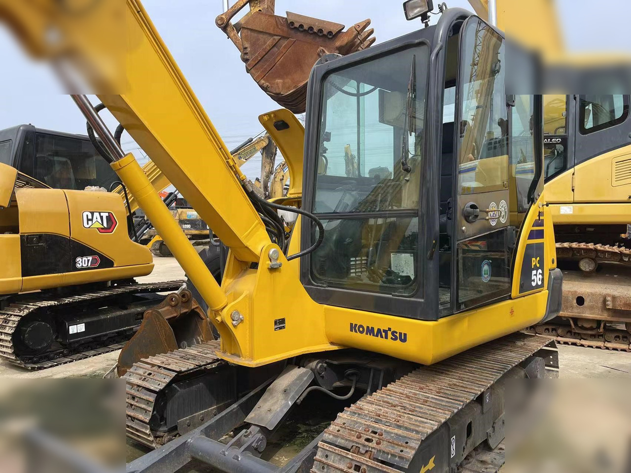 KOMATSU PC56-7 - حفار صغير: صورة 4 KOMATSU PC56-7 - حفار صغير: صورة 4