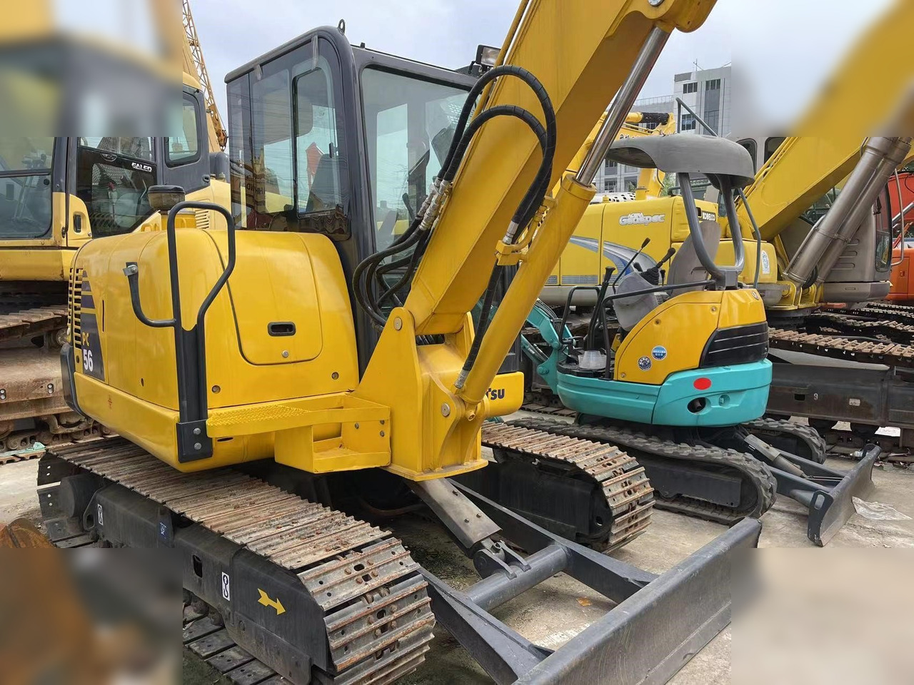 KOMATSU PC56-7 - حفار صغير: صورة 2 KOMATSU PC56-7 - حفار صغير: صورة 2