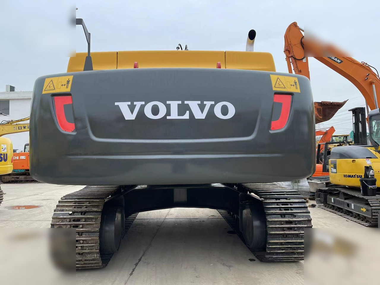 VOLVO EC480DL - حفار زاحف: صورة 4 VOLVO EC480DL - حفار زاحف: صورة 4