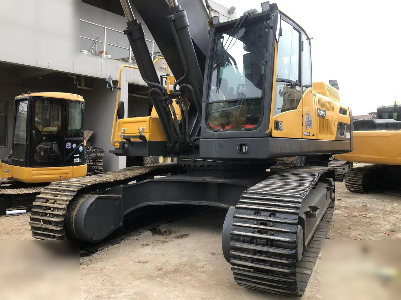 VOLVO EC480DL - حفار زاحف: صورة 4 VOLVO EC480DL - حفار زاحف: صورة 4
