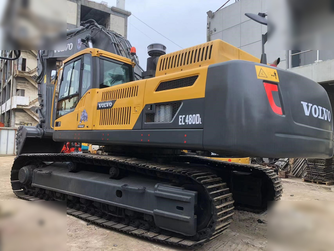 VOLVO EC480DL - حفار زاحف: صورة 4 VOLVO EC480DL - حفار زاحف: صورة 4