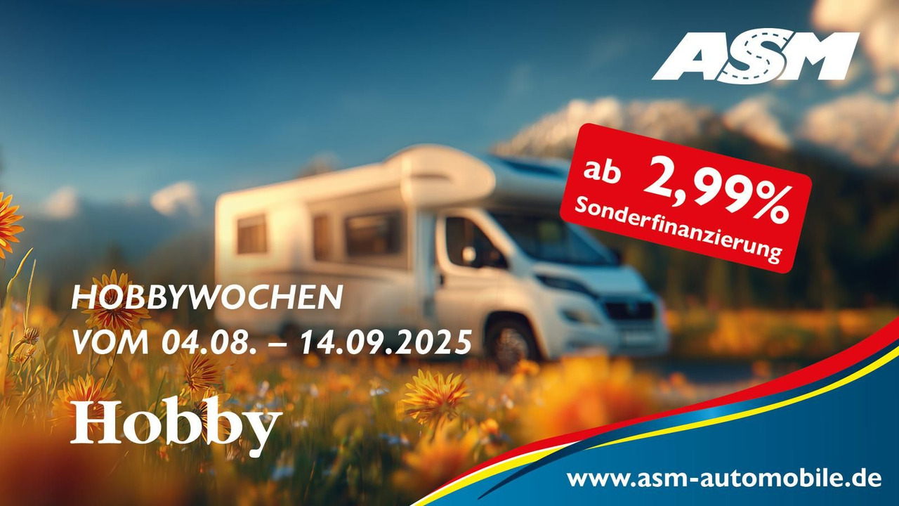 موتر هوم شبه متكامل Hobby Maxia T 740 WE*130 kW*AHK*SOFORT: صورة 1