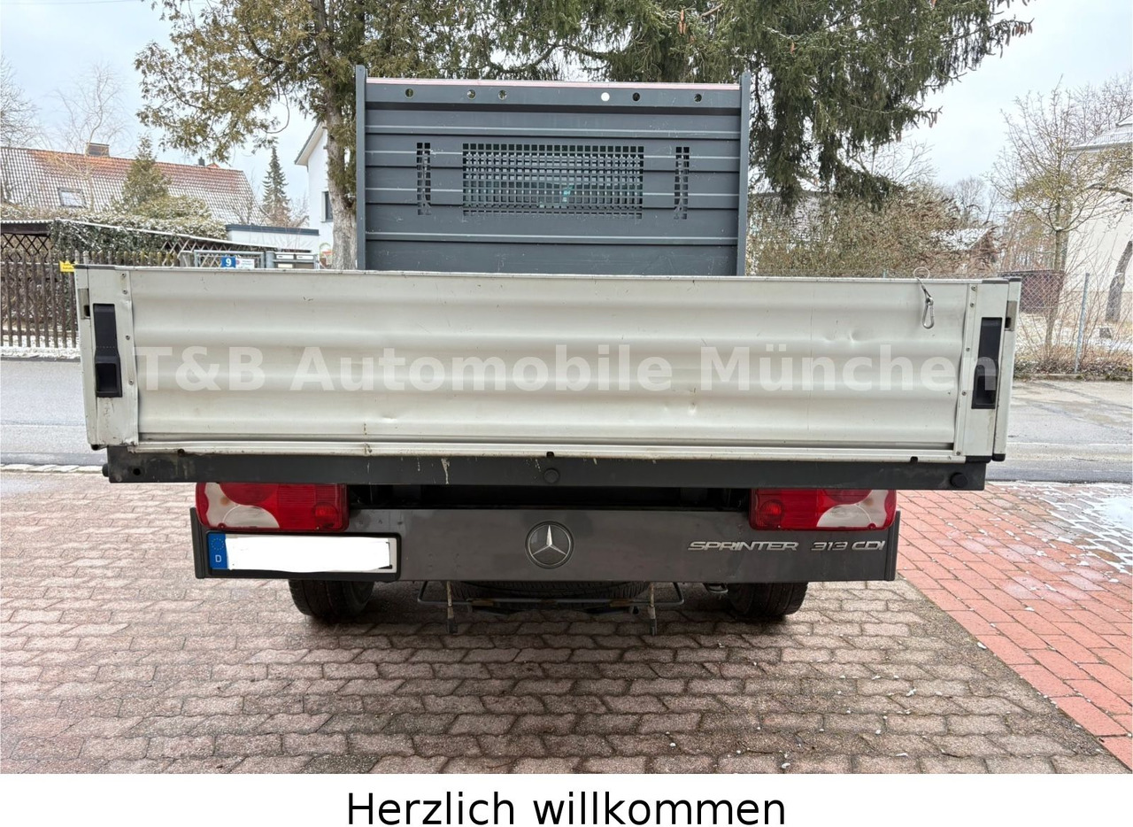 Mercedes-Benz Sprinter 313 CDI*II*Pritsche*Doka*Grau.Metallic* - شاحنة توصيل مفتوحة, الشاحنات الصغيرة كابينة مزدوجة: صورة 4 Mercedes-Benz Sprinter 313 CDI*II*Pritsche*Doka*Grau.Metallic* - شاحنة توصيل مفتوحة, الشاحنات الصغيرة كابينة مزدوجة: صورة 4