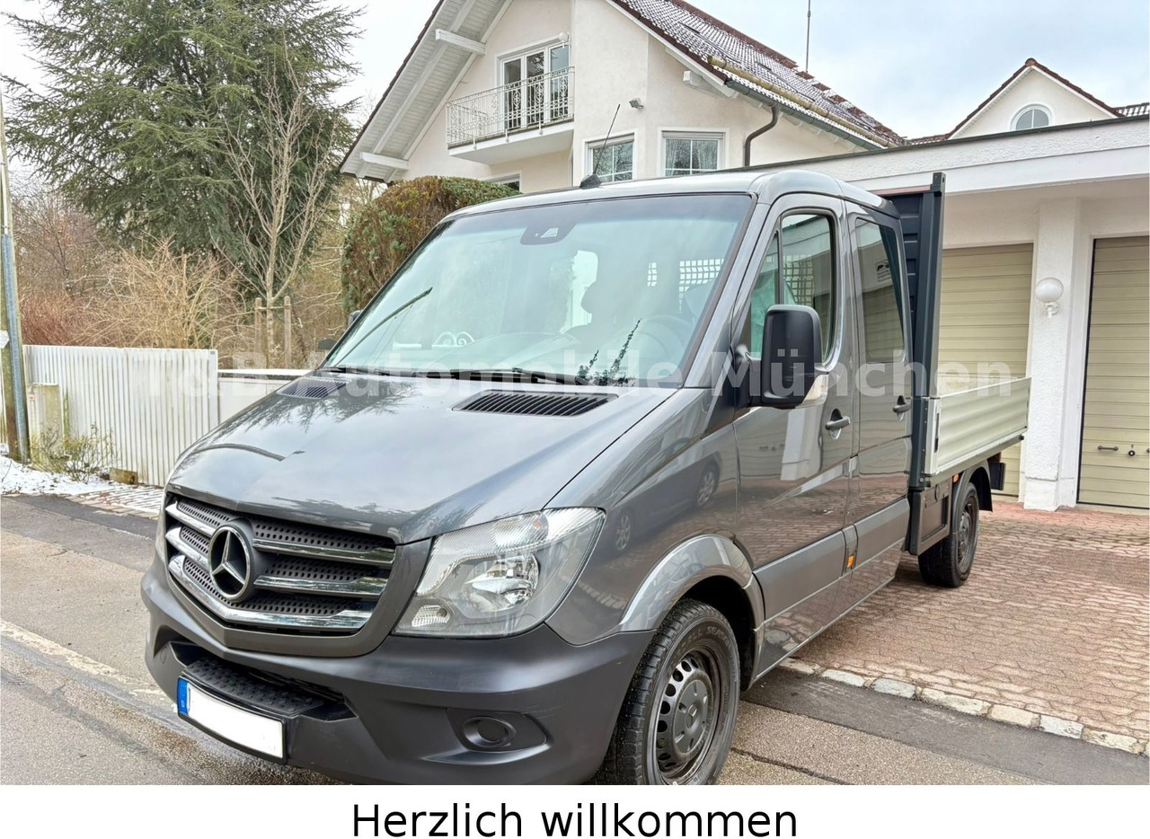 Mercedes-Benz Sprinter 313 CDI*II*Pritsche*Doka*Grau.Metallic* - شاحنة توصيل مفتوحة, الشاحنات الصغيرة كابينة مزدوجة: صورة 2 Mercedes-Benz Sprinter 313 CDI*II*Pritsche*Doka*Grau.Metallic* - شاحنة توصيل مفتوحة, الشاحنات الصغيرة كابينة مزدوجة: صورة 2