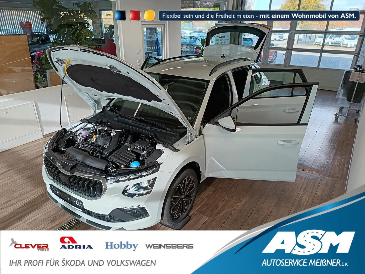 Skoda Kamiq 130 Jahre 1,5TSI DSG*AHK*ACC*LED*R-KAM*PDC - سيارة دفع رباعي: صورة 1 Skoda Kamiq 130 Jahre 1,5TSI DSG*AHK*ACC*LED*R-KAM*PDC - سيارة دفع رباعي: صورة 1