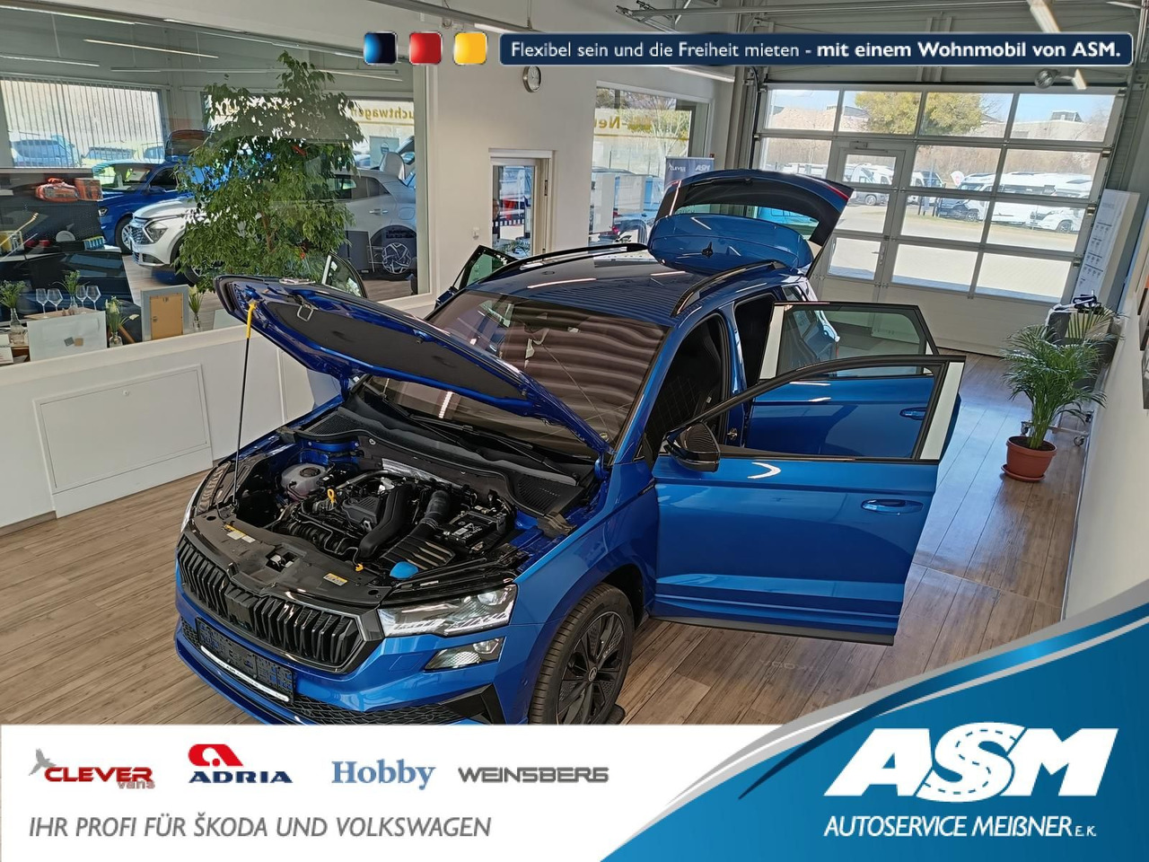 Skoda Karoq Sportline 1,5TSI DSG*AHK*360°*5J.GARANTIE* - سيارة دفع رباعي: صورة 1 Skoda Karoq Sportline 1,5TSI DSG*AHK*360°*5J.GARANTIE* - سيارة دفع رباعي: صورة 1