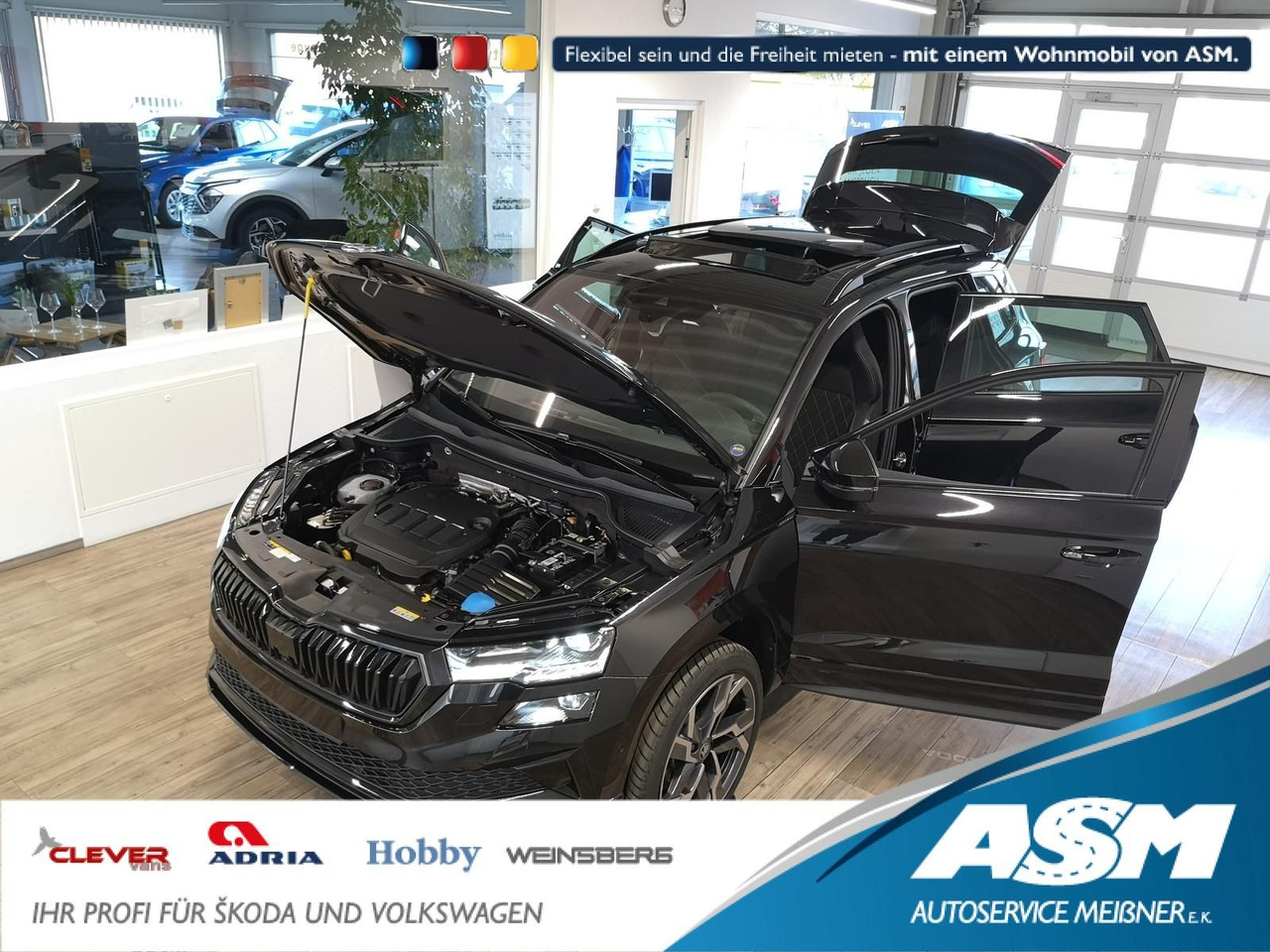 Skoda Karoq Sportline 2,0TDI DSG 4x4*PSD*AHK*360°*NAVI - سيارة دفع رباعي: صورة 1 Skoda Karoq Sportline 2,0TDI DSG 4x4*PSD*AHK*360°*NAVI - سيارة دفع رباعي: صورة 1