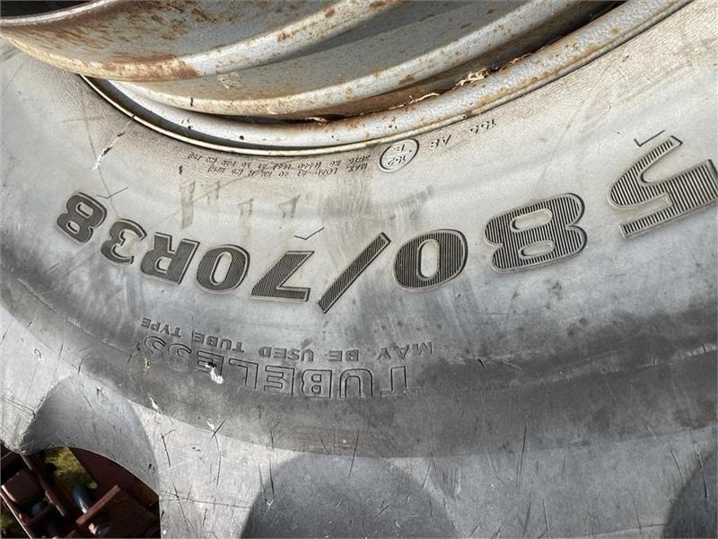Dual 5-klods 580/70r38  - الإطارات والجنوط - آلات زراعية: صورة 2 Dual 5-klods 580/70r38  - الإطارات والجنوط - آلات زراعية: صورة 2