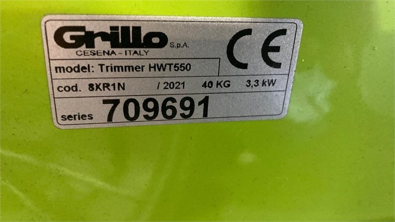 Grillo HWT 550 - جزازة عشب الحدائق: صورة 4 Grillo HWT 550 - جزازة عشب الحدائق: صورة 4