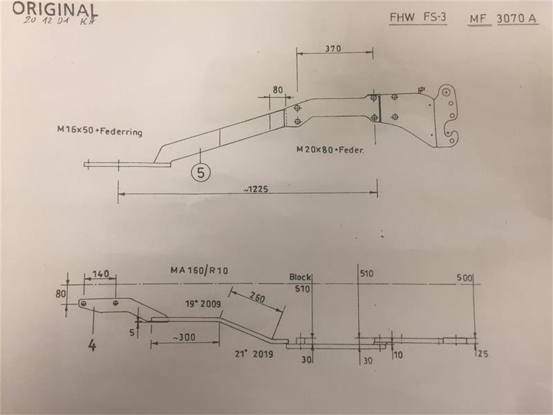 Hauer FS-3 Sidevanger MF 3070 2WD - قطع الغيار - آلات زراعية: صورة 3 Hauer FS-3 Sidevanger MF 3070 2WD - قطع الغيار - آلات زراعية: صورة 3