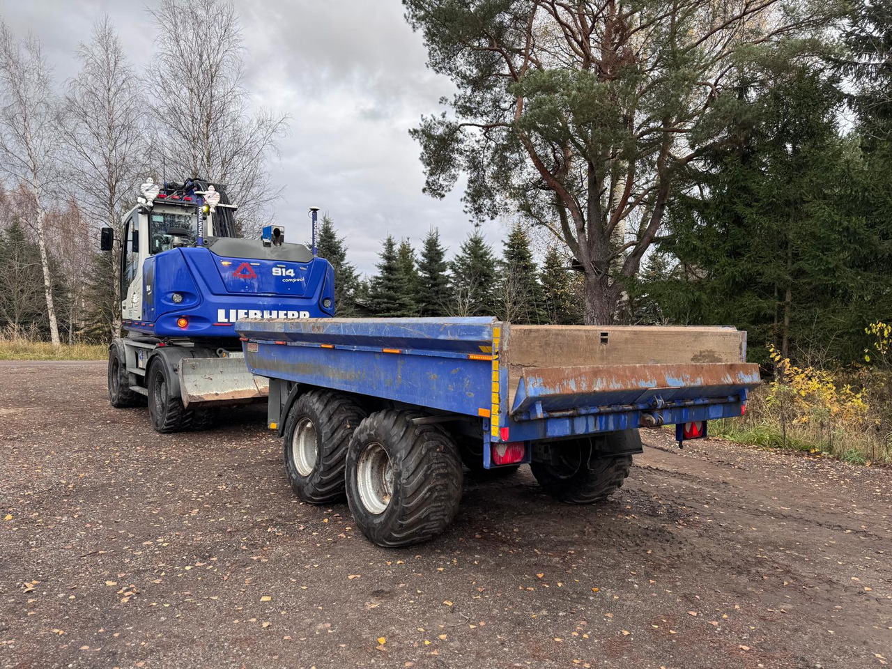 Liebherr A 914 Compact Litronic - حفار ذو عجلات: صورة 5 Liebherr A 914 Compact Litronic - حفار ذو عجلات: صورة 5