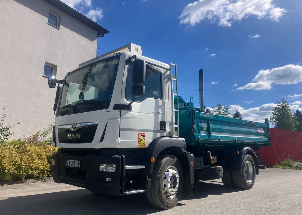 MAN MAN TGM 18.290 kiper MEILLER wywrotka blokada mostu - شاحنة قلاب: صورة 2 MAN MAN TGM 18.290 kiper MEILLER wywrotka blokada mostu - شاحنة قلاب: صورة 2