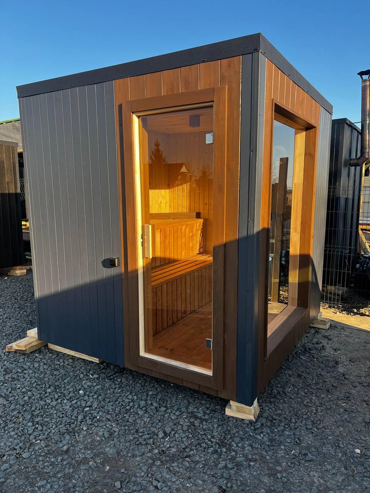 IDEX Sauna 200x220x200 cm – Compact Outdoor or Indoor Sauna Cabin Mobile Sauna - شاحنة حاويات: صورة 1 IDEX Sauna 200x220x200 cm – Compact Outdoor or Indoor Sauna Cabin Mobile Sauna - شاحنة حاويات: صورة 1