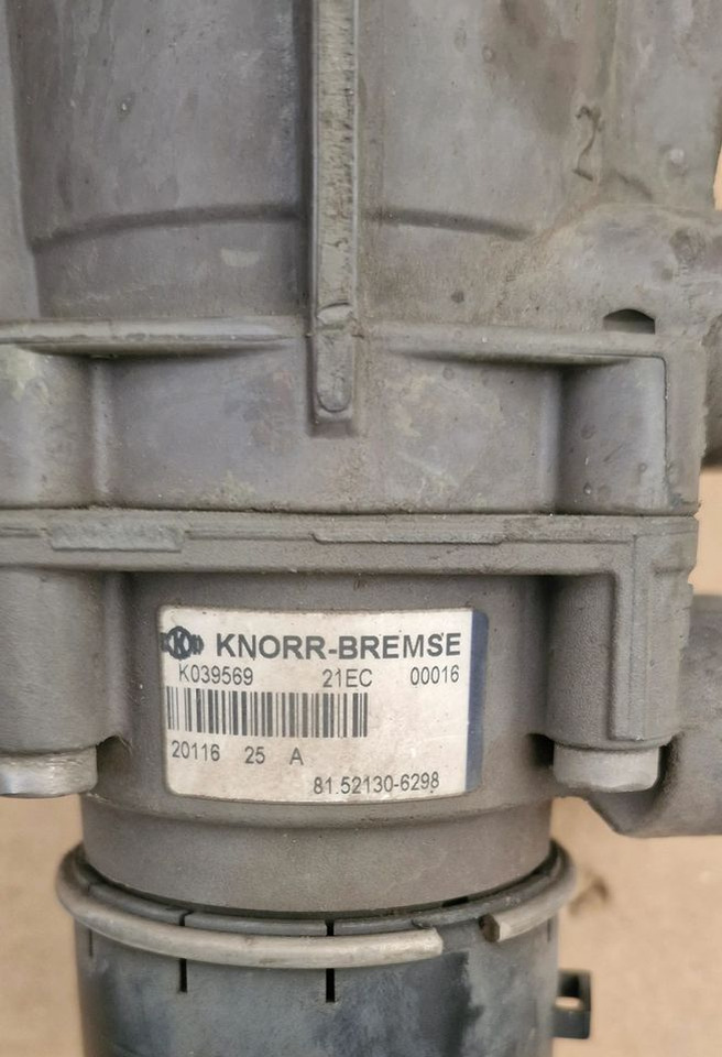 MAN TG3 TGX TGS ZAWÓR HAMULCA GŁÓWNEGO 81.52130-6298 K039569 - أجزاء الفرامل: صورة 2 MAN TG3 TGX TGS ZAWÓR HAMULCA GŁÓWNEGO 81.52130-6298 K039569 - أجزاء الفرامل: صورة 2