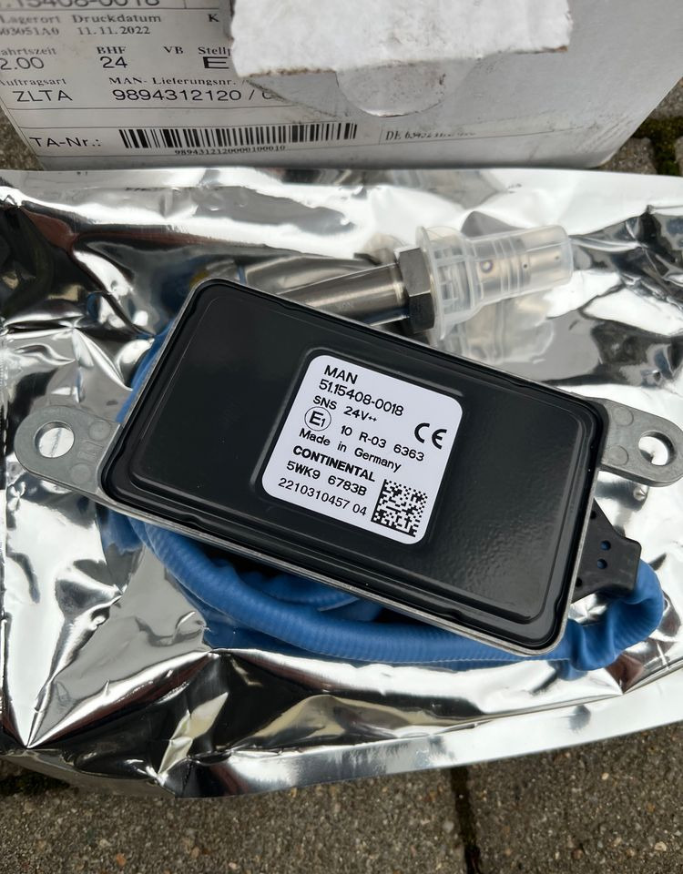 NOWY czujnik NOX MAN TGX TGS euro 6 sensor - علبة العادم/ نظام العادم - شاحنة: صورة 2 NOWY czujnik NOX MAN TGX TGS euro 6 sensor - علبة العادم/ نظام العادم - شاحنة: صورة 2