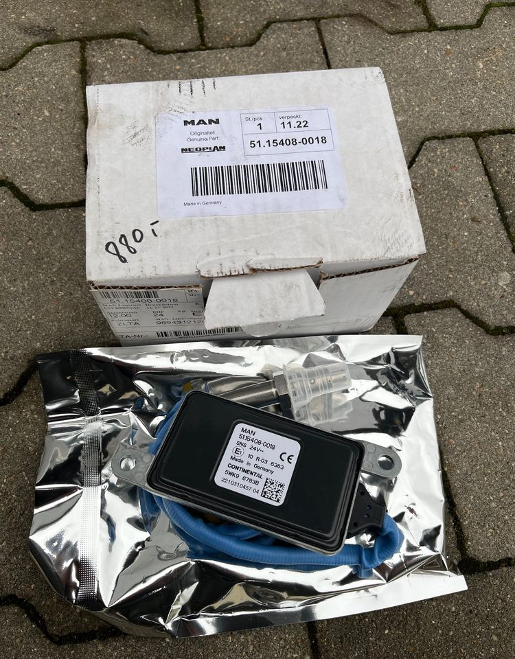 NOWY czujnik NOX MAN TGX TGS euro 6 sensor - علبة العادم/ نظام العادم - شاحنة: صورة 1 NOWY czujnik NOX MAN TGX TGS euro 6 sensor - علبة العادم/ نظام العادم - شاحنة: صورة 1