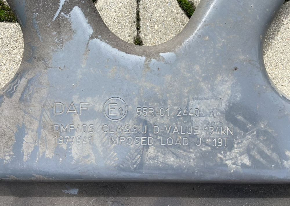 Płyta montażowa pod siodło DAF łapy Jost 150mm SK 0010056 - قارنة سرجية - شاحنة: صورة 3 Płyta montażowa pod siodło DAF łapy Jost 150mm SK 0010056 - قارنة سرجية - شاحنة: صورة 3