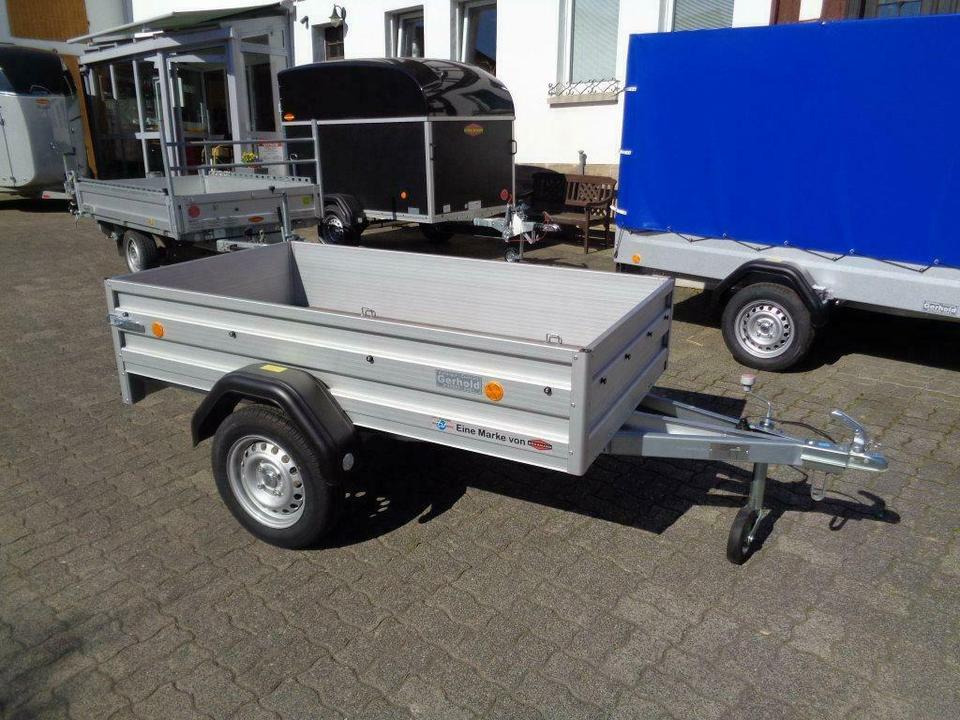 Aktion ! ! TPV PKW-Anhänger 750 kg, Zurrbügel, Stützrad, 100 km - مقطورة عربة: صورة 1 Aktion ! ! TPV PKW-Anhänger 750 kg, Zurrbügel, Stützrad, 100 km - مقطورة عربة: صورة 1