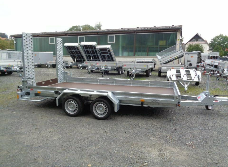 Böckmann PKW-Anhänger, 3,5 to. Baumaschinen Anhänger Minibagger - مقطورة لنقل المعدات: صورة 1 Böckmann PKW-Anhänger, 3,5 to. Baumaschinen Anhänger Minibagger - مقطورة لنقل المعدات: صورة 1