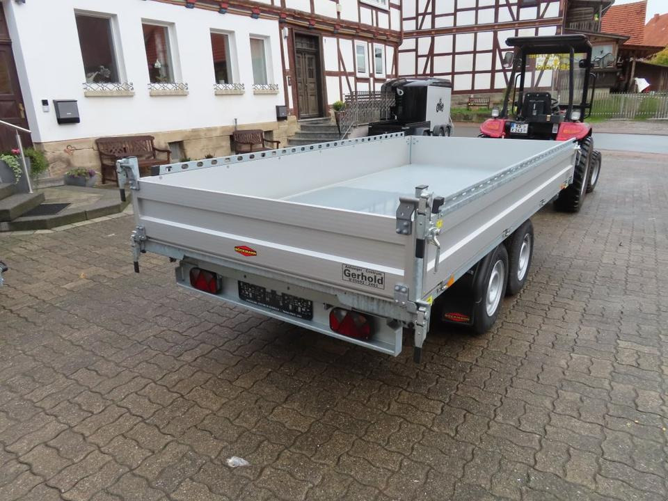 Böckmann, PKW Anhänger,Dreiseitenkipper, 3,5 to. Elektrokipper - مقطورة قلابة: صورة 3 Böckmann, PKW Anhänger,Dreiseitenkipper, 3,5 to. Elektrokipper - مقطورة قلابة: صورة 3