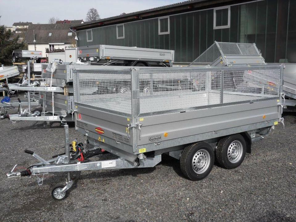 Böckmann PKW-Anhänger, Elektro-Dreiseitenkipper, 3,5to. - مقطورة قلابة: صورة 3 Böckmann PKW-Anhänger, Elektro-Dreiseitenkipper, 3,5to. - مقطورة قلابة: صورة 3