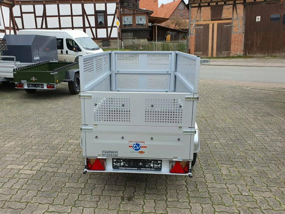 Böckmann PKW-Anhänger TPV 1,0to, 100 km/h, Gitteraufbau - مقطورة عربة: صورة 5 Böckmann PKW-Anhänger TPV 1,0to, 100 km/h, Gitteraufbau - مقطورة عربة: صورة 5