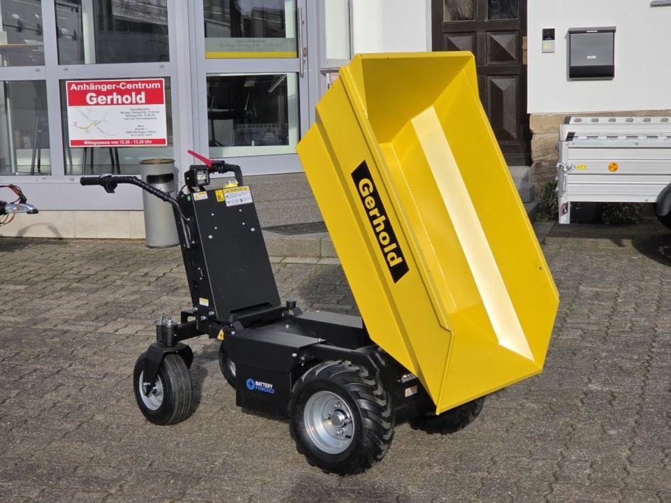 E Dumper Minidumper Mulde 500kg 48V Elektroschubkarre - شاحنة قلابة صغيرة: صورة 1 E Dumper Minidumper Mulde 500kg 48V Elektroschubkarre - شاحنة قلابة صغيرة: صورة 1