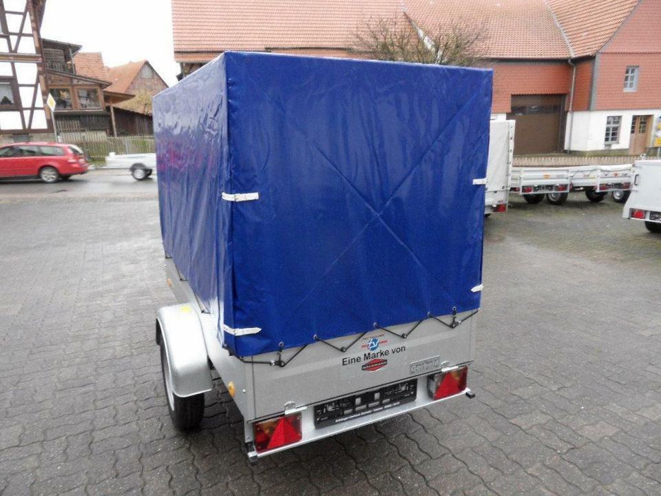 Pkw Anhänger, 1000 kg - Plane und Spriegel, 100 km/h - مقطورة عربة: صورة 4 Pkw Anhänger, 1000 kg - Plane und Spriegel, 100 km/h - مقطورة عربة: صورة 4