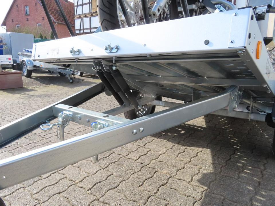 TPV KD-MU-T3 Motorradanhänger PKW-Anhänger 100km/h - مقطورة دراجة نارية: صورة 5 TPV KD-MU-T3 Motorradanhänger PKW-Anhänger 100km/h - مقطورة دراجة نارية: صورة 5