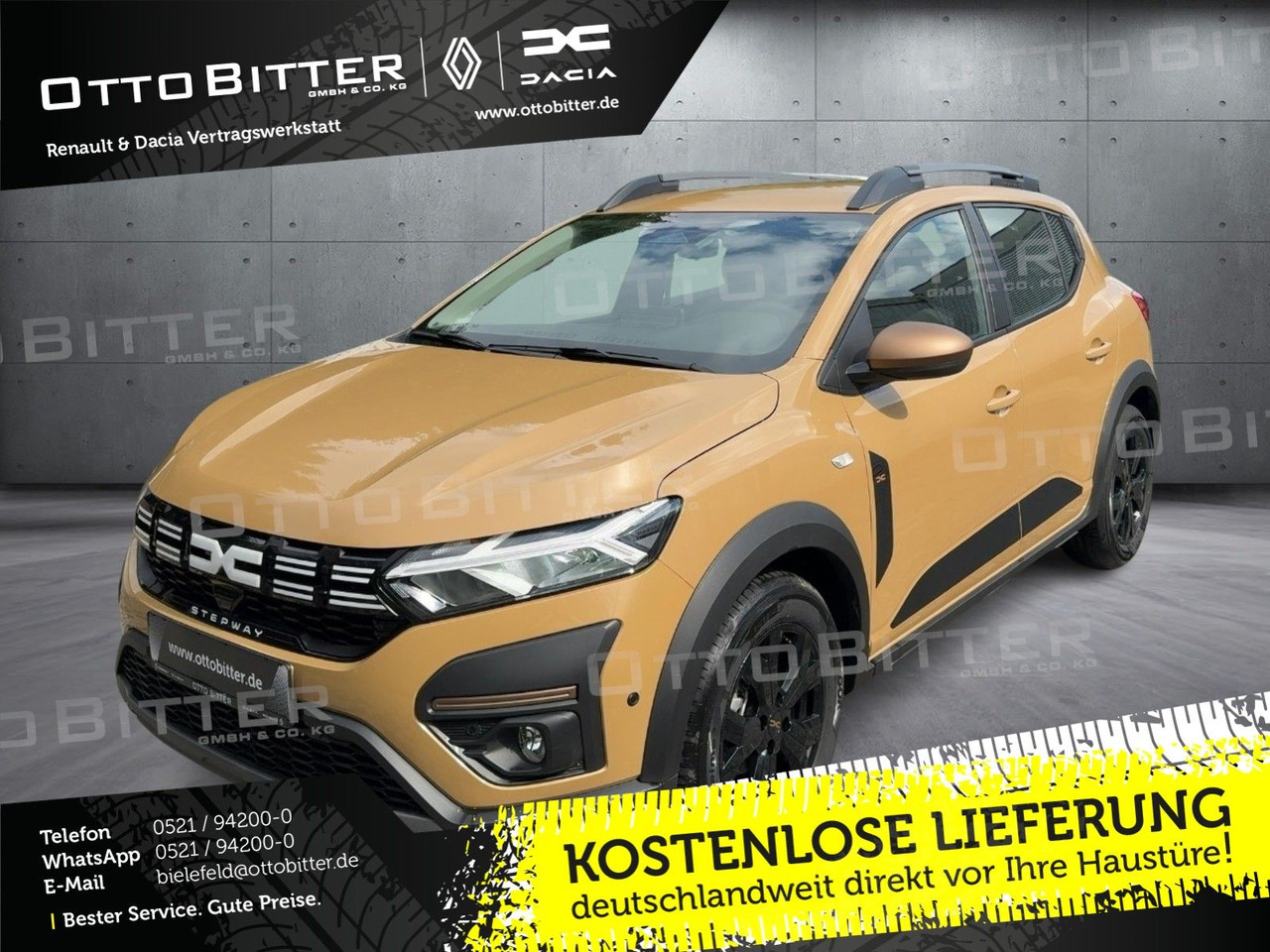 Dacia Sandero Stepway Extreme ECO-G 100 LPG-GAS/NAVI - سيارة دفع رباعي: صورة 1 Dacia Sandero Stepway Extreme ECO-G 100 LPG-GAS/NAVI - سيارة دفع رباعي: صورة 1