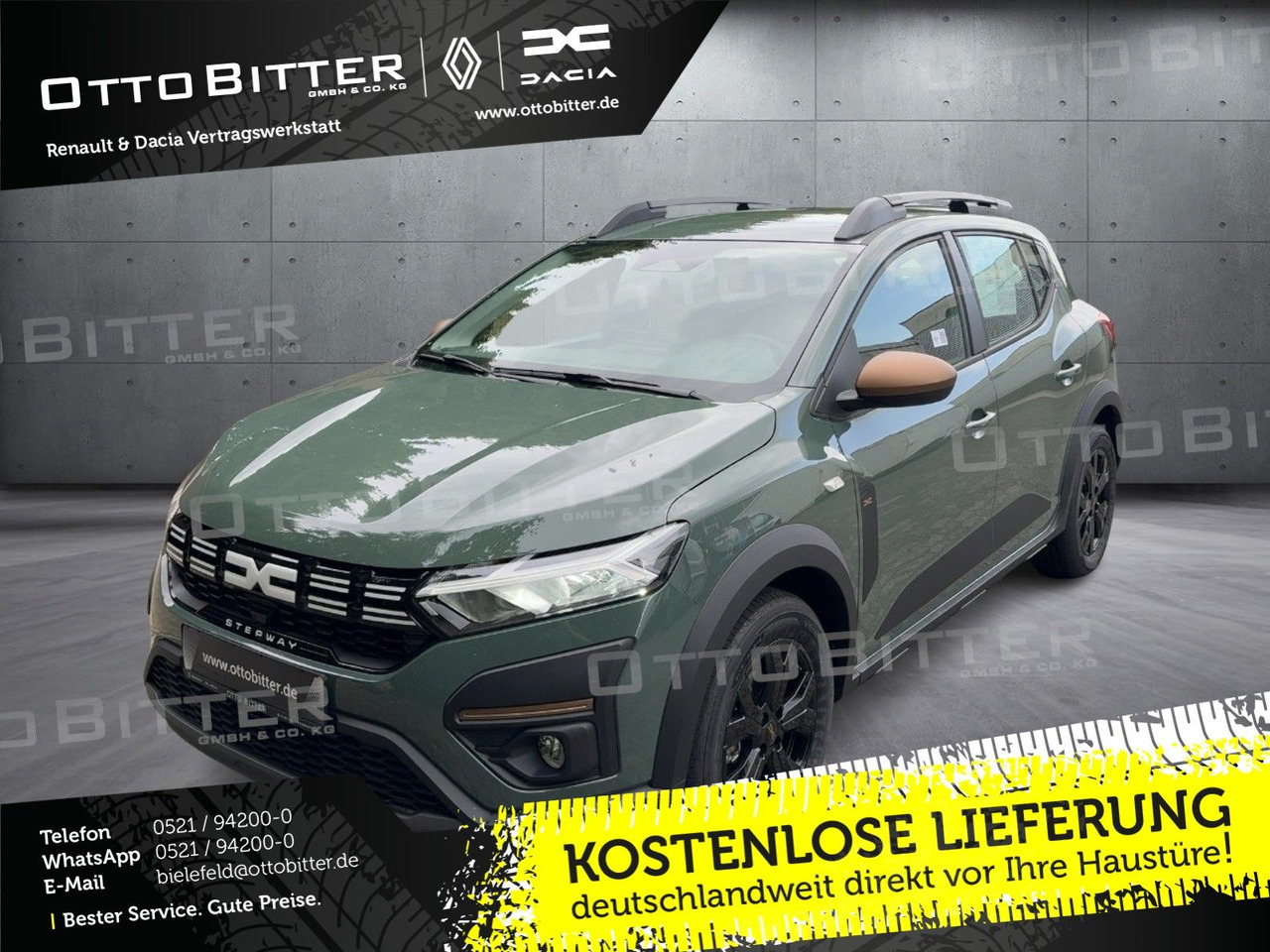 Dacia Sandero Stepway Extreme ECO-G 100 LPG-GAS/SITZH - سيارة دفع رباعي: صورة 1 Dacia Sandero Stepway Extreme ECO-G 100 LPG-GAS/SITZH - سيارة دفع رباعي: صورة 1