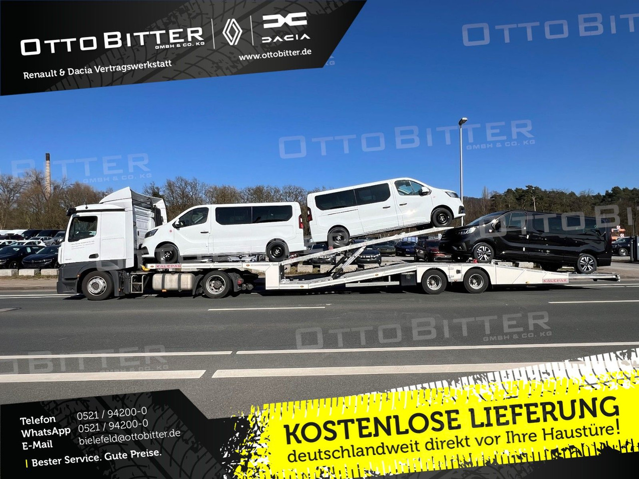 KALEPAR KLP228V4 4er-Autotransporter 2xAchse VDI - نصف مقطورة نقل اوتوماتيكي: صورة 1 KALEPAR KLP228V4 4er-Autotransporter 2xAchse VDI - نصف مقطورة نقل اوتوماتيكي: صورة 1