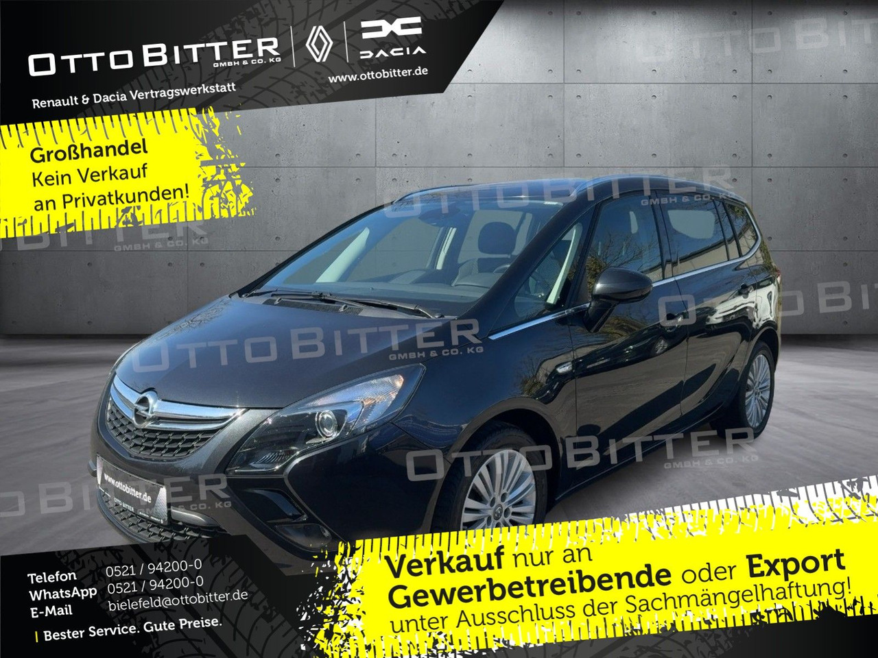 Opel Zafira Tourer C 1.6 Innovation CNG ERDGAS 7SITZE - ميكروباص: صورة 1 Opel Zafira Tourer C 1.6 Innovation CNG ERDGAS 7SITZE - ميكروباص: صورة 1